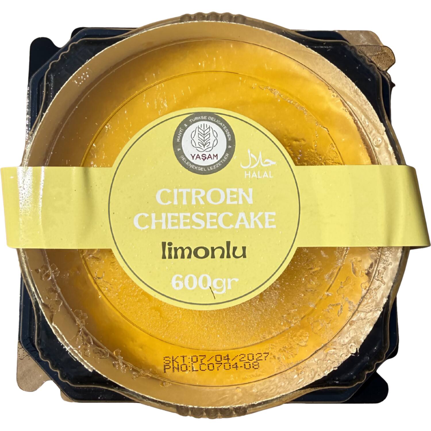 Yasam cheesecake citroen 4x600g