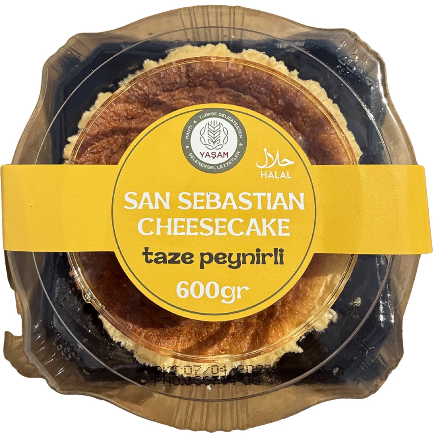 Yasam cheesecake San Sebastian 4x600g