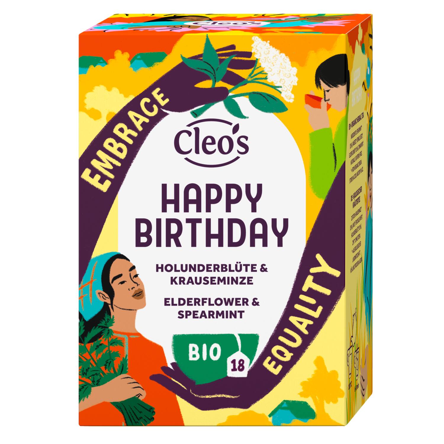 Cleo's thee happy birthday BIO 5x18x1,5g