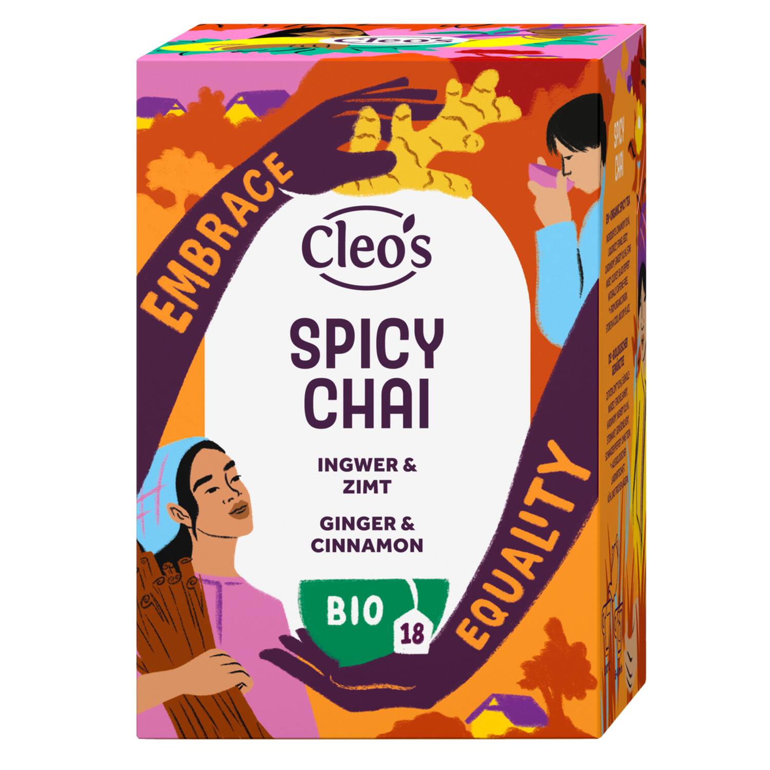 Cleo's thee spicy chai BIO 5x18x1,5g