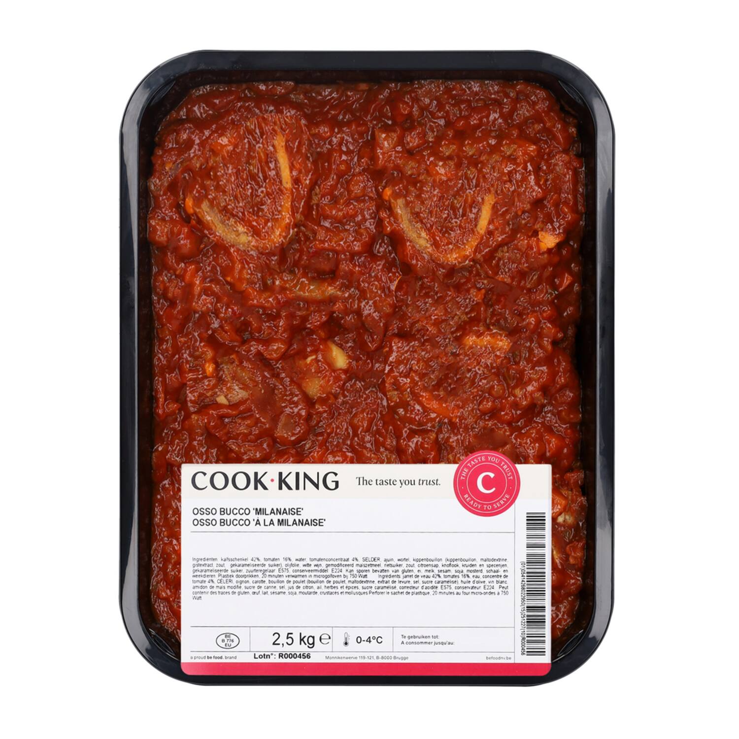 Cookking Ossobuco Milanaise 2,5 kg