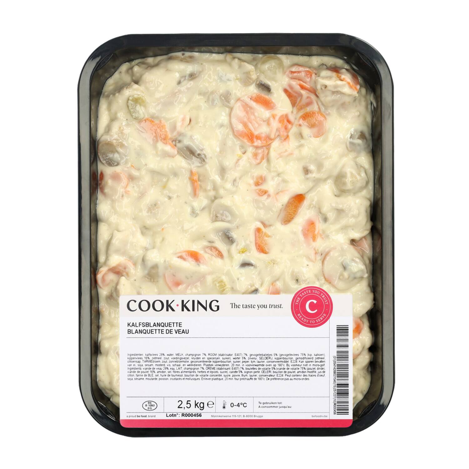 Cookking Kalfsblanquette 2,5 kg