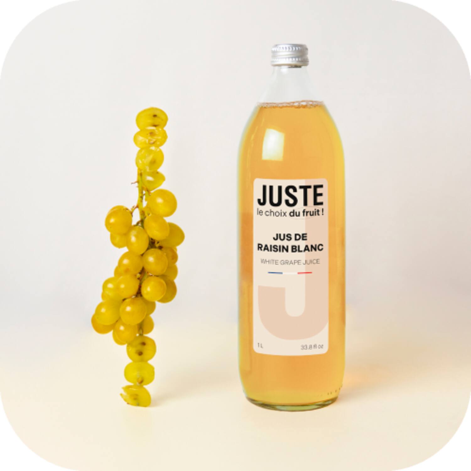 Juste druivensap wit 6x1l