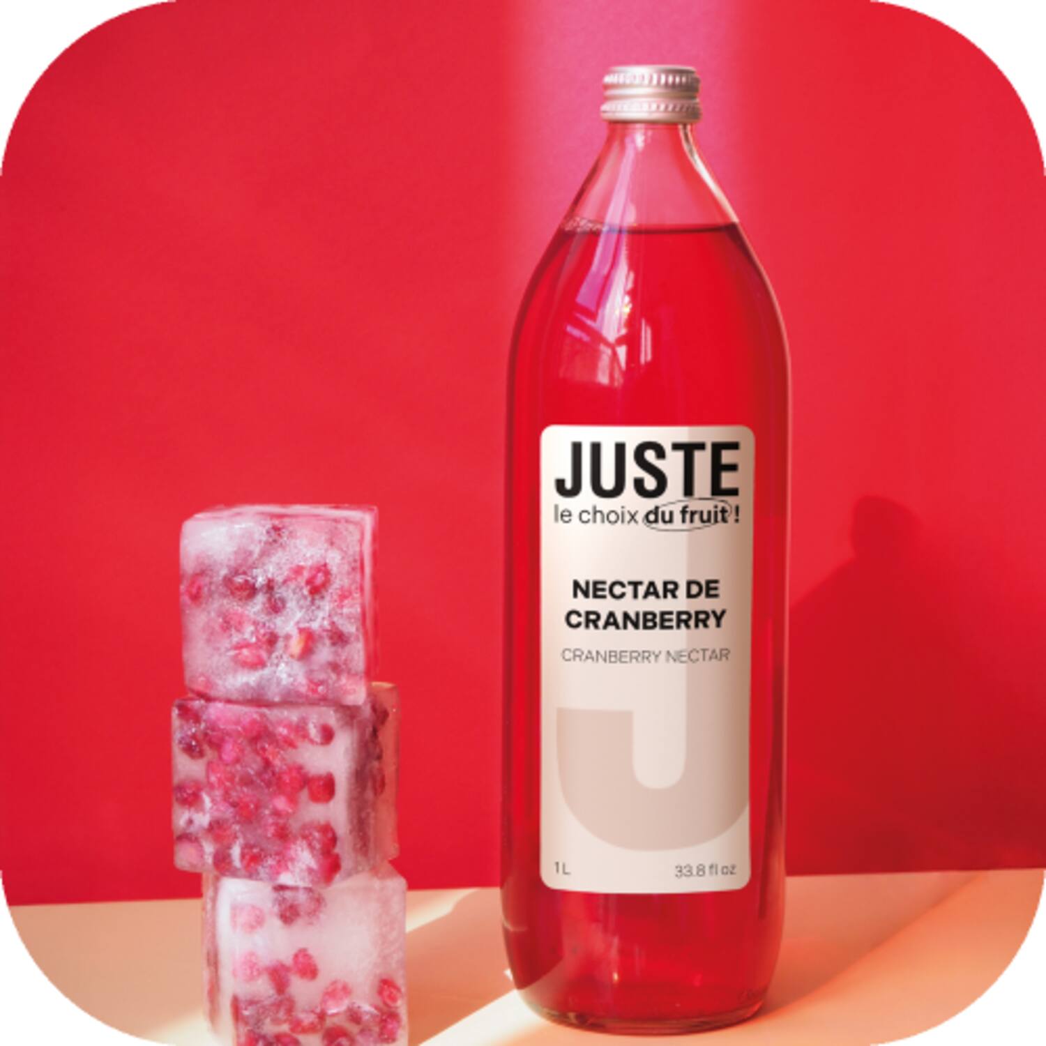 Juste nectar cranberry 6x1l