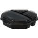 Plastic Bak Octaview zwart 3-vaks - 230x60mm 220/220/650cc