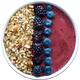 WOW smoothiebowl açai-bosbes-mango-aardbei-lijnzaad 33x150g