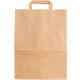 Papieren draagtas ongebleekt 32x17x26cm 250st