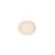 Folia borden ovaal suikerriet 16x19cm beige 10x50st