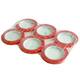 Premium Quality tape rood PVC 0,9cm x 66m 12x16st