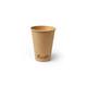 Kraft sausbakjes/koffiebekers 180ml karton Ø7x9,2cm 20x50st