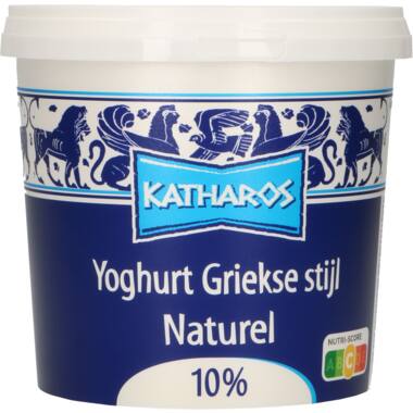 Katharos yoghurt Griekse stijl 10% vet