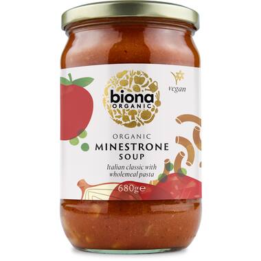 Biona minestrone soup 6x400g
