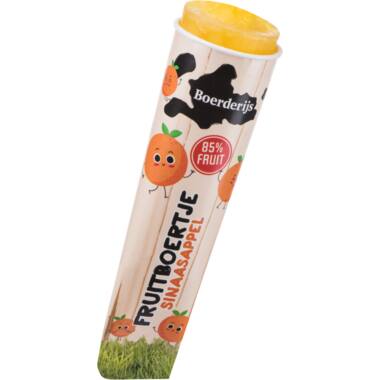 Boerderijs fruitijs fruitboertje sinaasappel 24x70ml