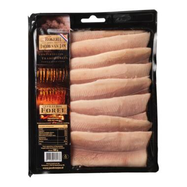 Rokerij Jacob van Jan gerookte forelfilet 500g