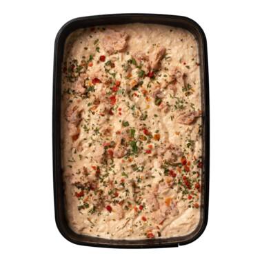 Rokerij Jacob van Jan warm gerookte zalmsalade 1kg