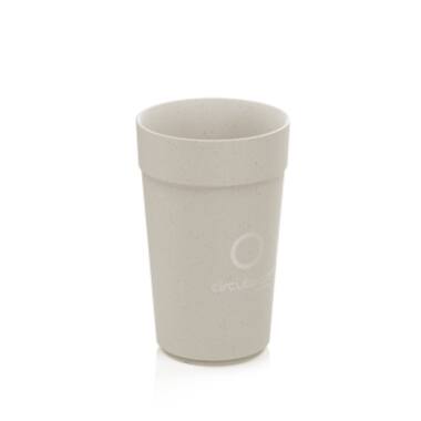 Circulware bekers herbruikbaar 400ml Ø 8 x 13cm 4x16st