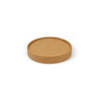 Kraft deksels voor soepbekers Ø9,8cm transparant 20x25st