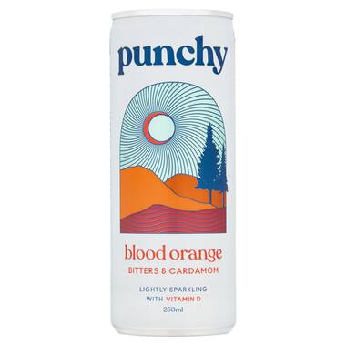 Punchy Bloodorange, bitters & cardamom 12x250ml