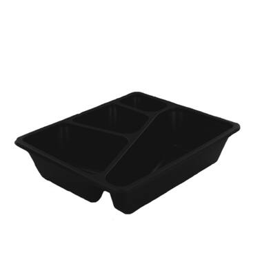 Premium Quality menubakken 3+1-vaks 1645ml 23x19x5cm 4x100st