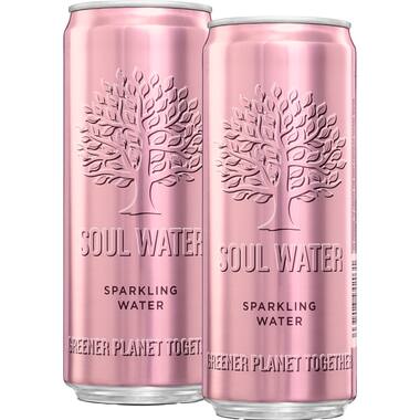 Soul Water water bruisend 24x330ml