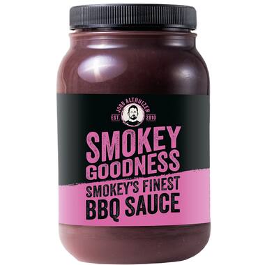 Smokey Goodness barbecuesaus Smokey's Finest 6x500ml