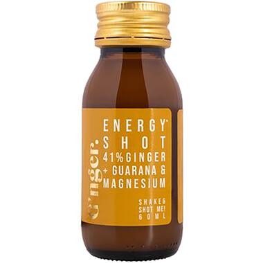 G'nger shot gember-guarana-vruchtensappen 12x60ml