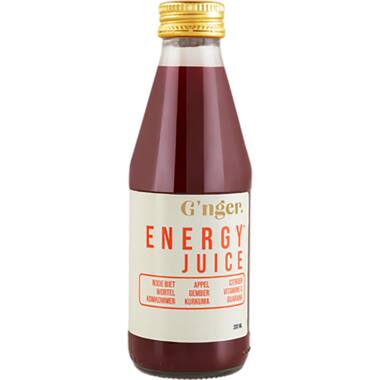 G'nger energydrank groente-vruchtensap 12x200ml