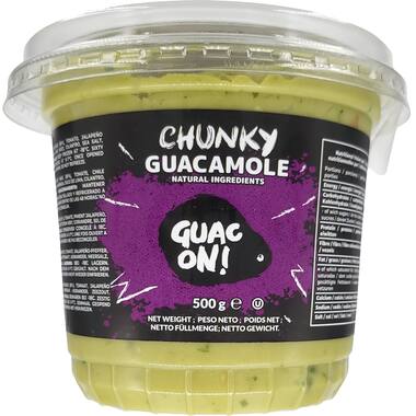 Guac On guacamole chunky 6x500g