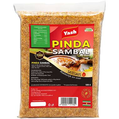 Yash pindasambal rood met peper 12x500g