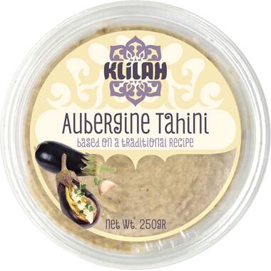 Klilah tahini aubergine 12x250g