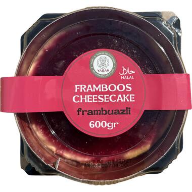 Yasam cheesecake framboos 4x600g