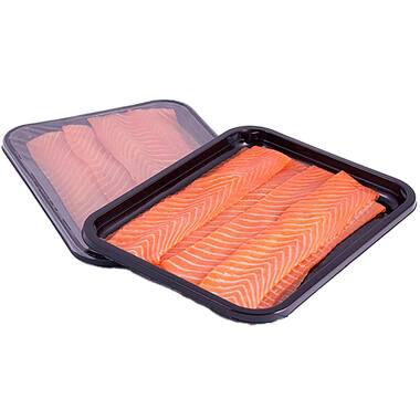 Rokerij Jacob van Jan koudger. zalmfilet lang gesneden 500g