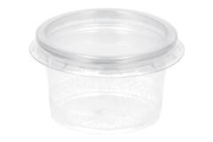 Premium Quality sausbakjes met deksel 30ml 4,6x2,8cm 500st