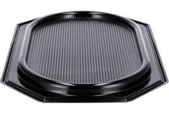 Premium Quality cateringschalen ovaal 55x36x4,5cm 10x10st