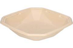 Octaview Bagasse ecoecho 224 x224 x 42 mm naturel - 1000 cc