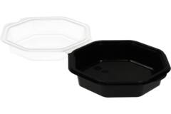 Plastic Bak Octaview zwart nr 0862 -160x60mm 400cc