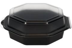Plastic Bak Octaview zwart nr 0862 -160x60mm 400cc
