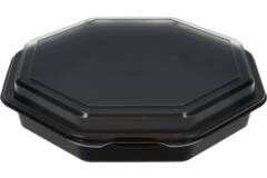 Plastic Bak Octaview zwart nr 0864 -230x50mm 1000cc