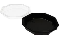Plastic Bak Octaview zwart nr 0865 -190x60mm 640cc