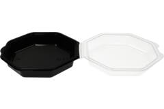 Plastic Bak Octaview zwart nr 0865 -190x60mm 640cc