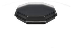Plastic Bak Octaview zwart nr 863 - 305x60mm 1800cc