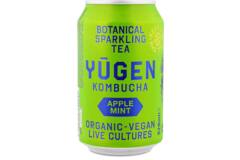Yugen kombucha appel-munt 24x320ml