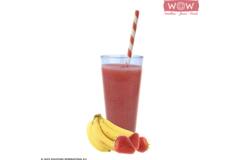 WOW fruitsmoothie aardbei-banaan 33x150g