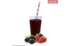 WOW fruitsmoothie braam-zwarte bes-aardbei 33x150g