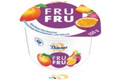 Bauer Fru Fru yoghurt 0,1% assorti met 4 smaken 20x100g