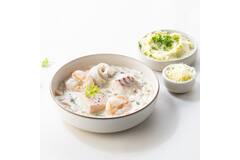 Cookking Visserspotje (tongrol, zalmfilet, kabeljauw en scampi) 2,5 Kg