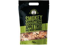 Smokey Goodness barbecuehoutbrokjes appel 6x750g