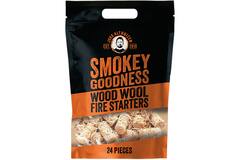 Smokey Goodness barbecue-aanmaakblokjes houtwol 6x24st