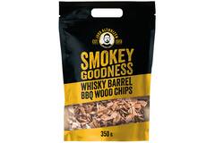Smokey Goodness barbecuehoutsnippers whiskeyvat 6x350g