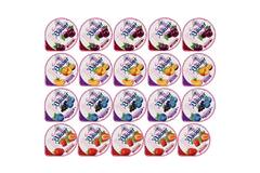 Bauer roomyoghurt vruchten assorti met 4 smaken 20x150g